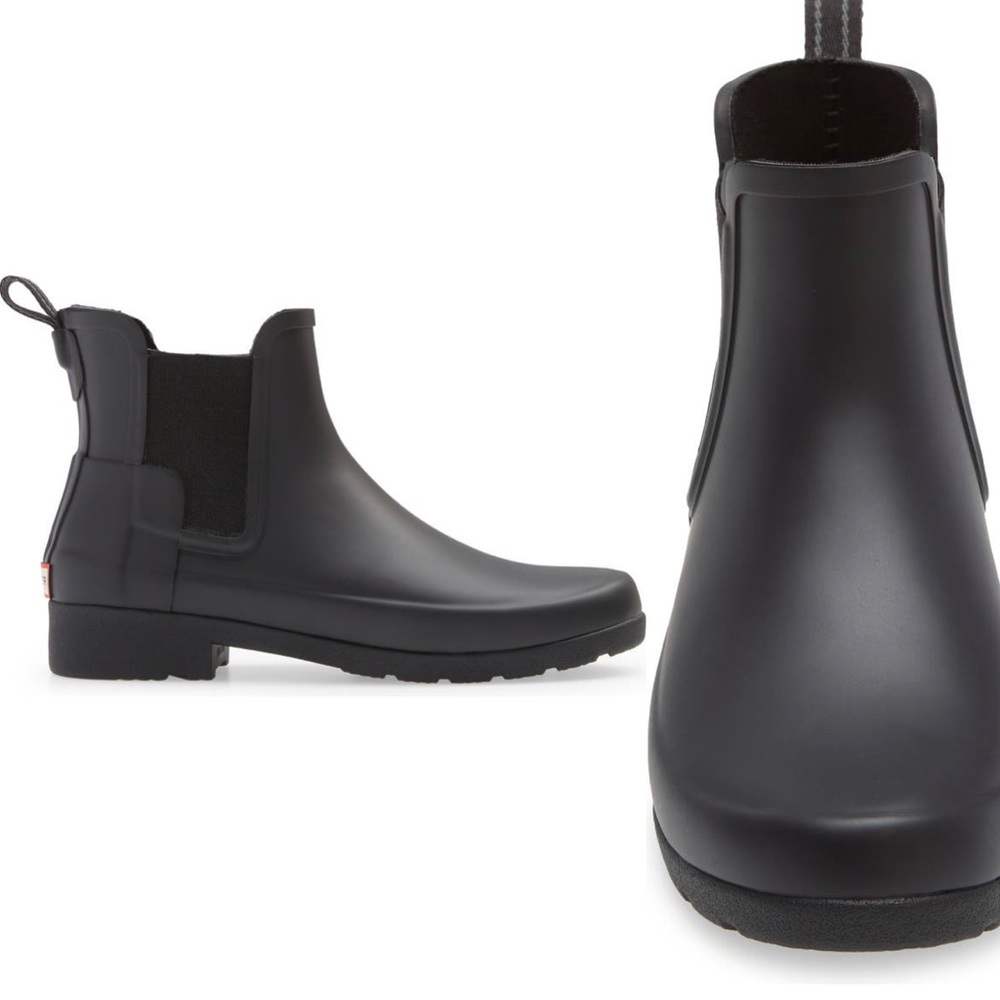 Black Hunter Original Refined Chelsea Boots US 10/EU 42. Only worn once!